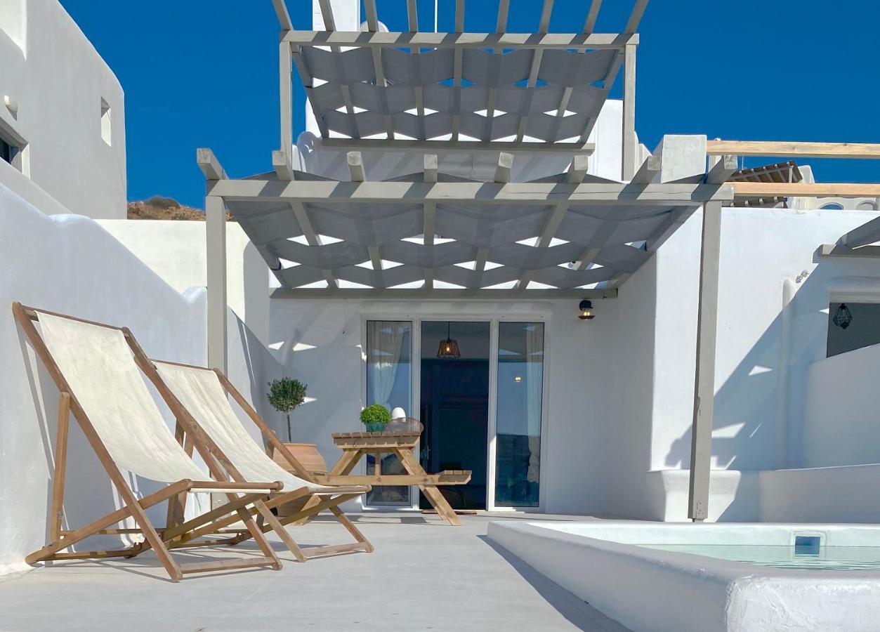 Miramare Suites Mykonos Merchia Beach Eksteriør billede