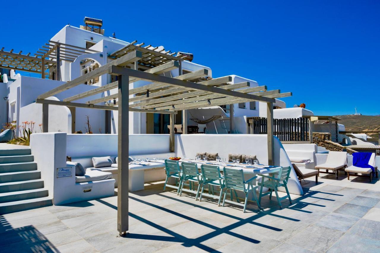 Miramare Suites Mykonos Merchia Beach Eksteriør billede