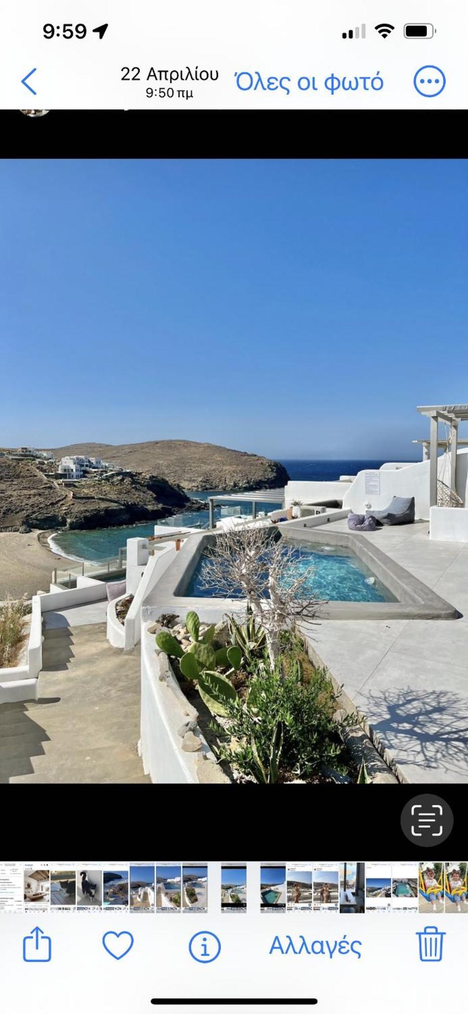 Miramare Suites Mykonos Merchia Beach Eksteriør billede