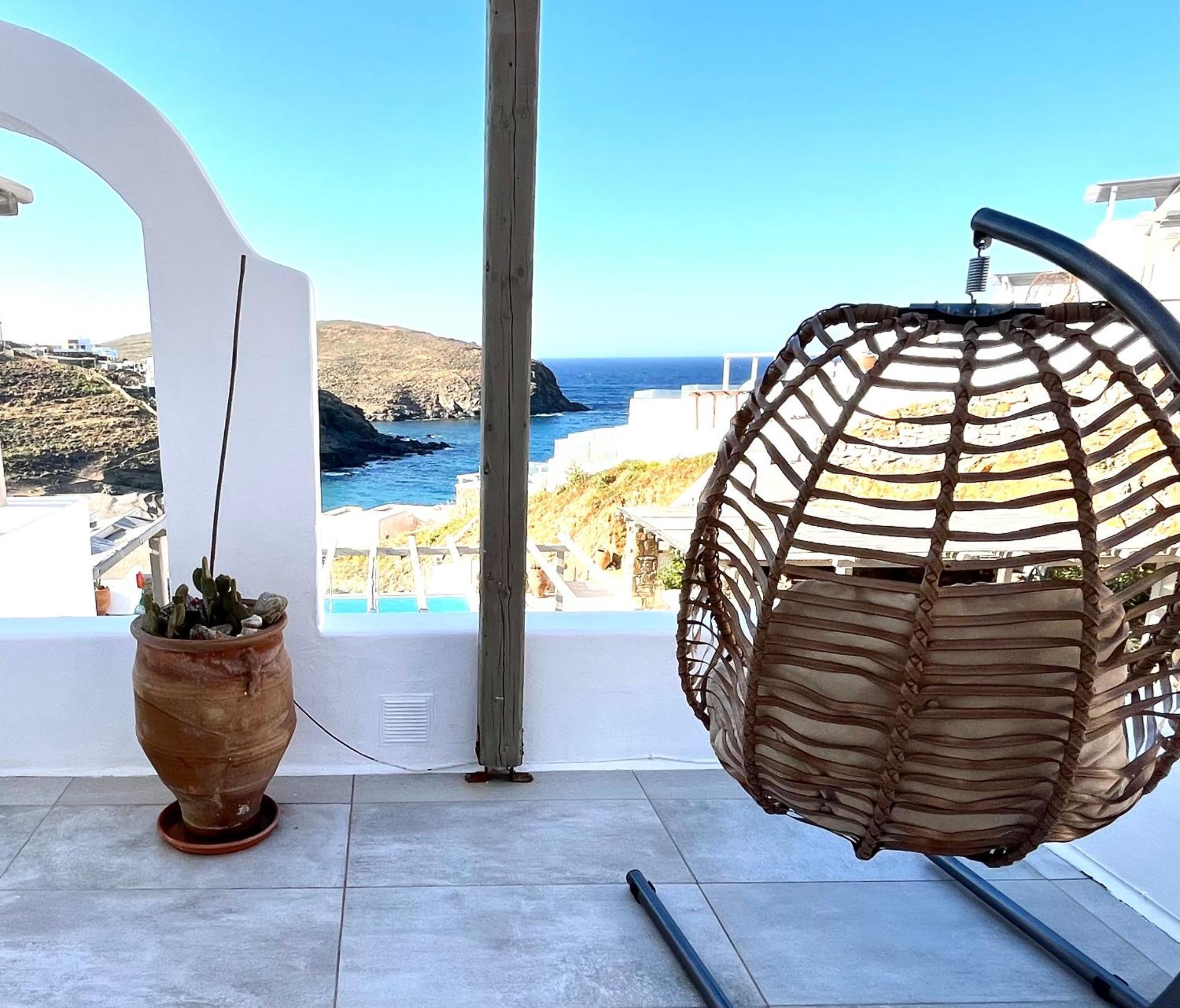 Miramare Suites Mykonos Merchia Beach Eksteriør billede